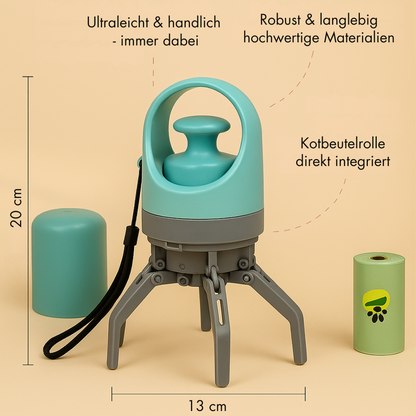 Saint & Coco® 3‑in‑1 Poop Scooper